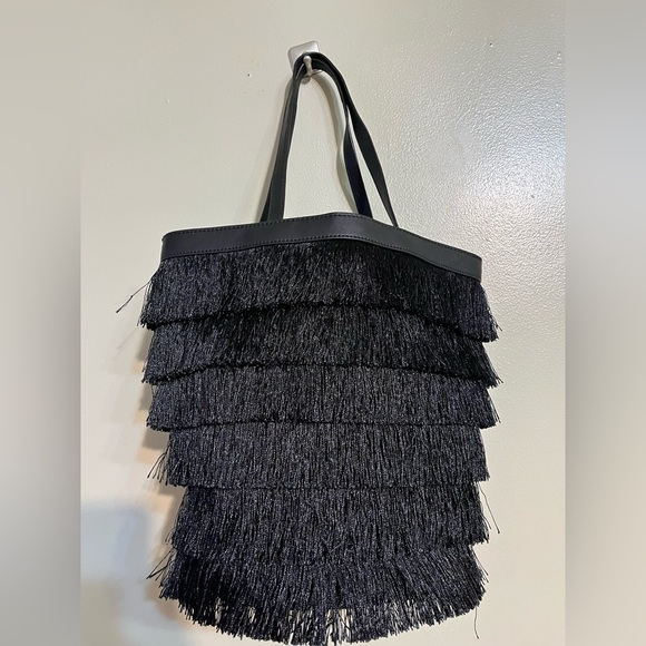 Nine West tote Womens Purse Handback Fringe NWT - Picture 2 of 12
